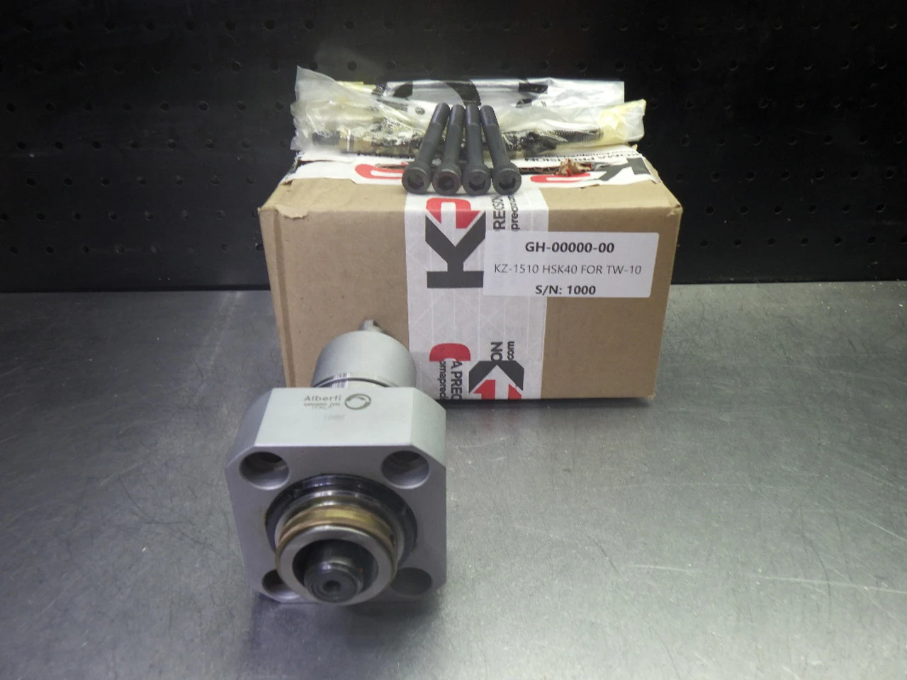 Alberti BMT55 HSK40 Live Milling Head For Nakamura Machines KZ-1510/HSK40 (LOC283B)
