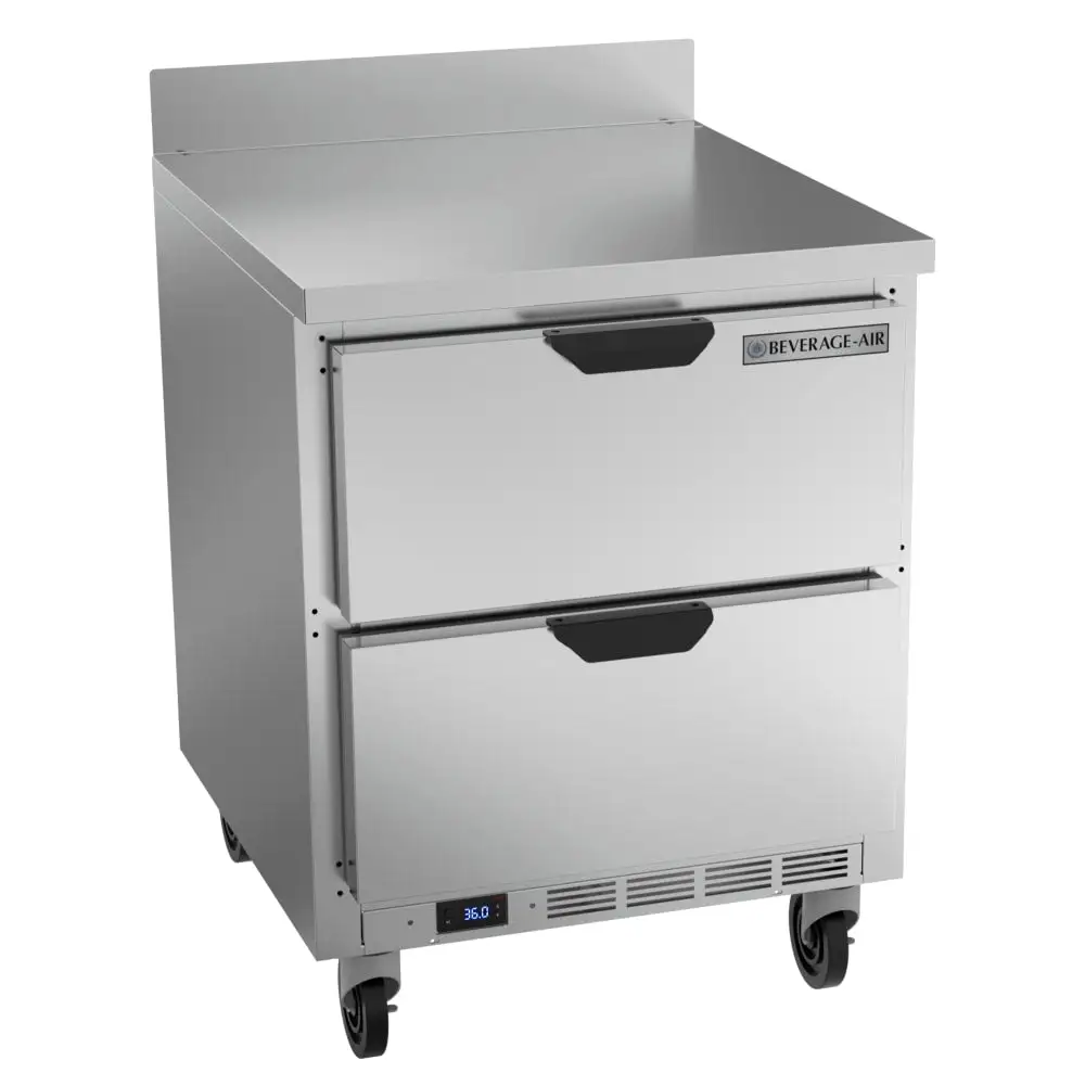 Beverage-Air WTRD27AHC-2 27" Worktop Refrigerator W/ (1) Section, 115v
