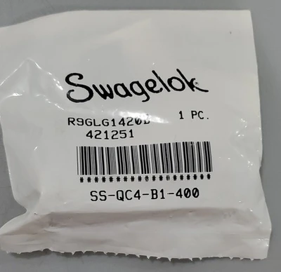 New | in-Stock SWAGELOK SS-QC4-B1-400 Valves/Fittings Indiana US | J&J Industrial Supply #513218