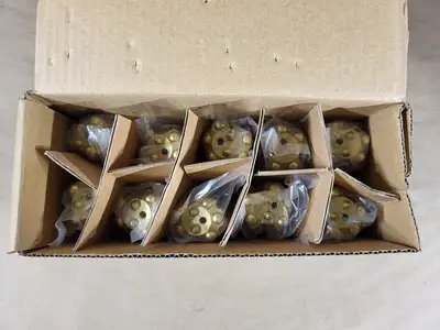 1-1/2" Rock Spherical Button Bit R25 38MM, 1431-38R25-27/59-45-31 (Box of 10)