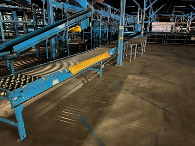 Interlake 24 in. x 55 ft. Powered Roller Conveyor