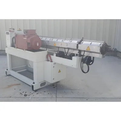 Used 55mm Bore Reifenhäuser Plastic Pellet Extrusion Extruder