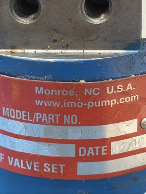 Used IMO _UNKNOWN_ Hydraulic Pumps Indiana US | J&J Industrial Supply #1567507