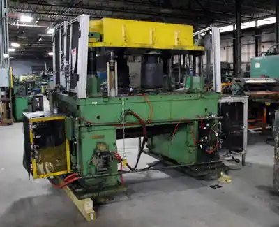 100 Ton x 3″ ASC 4-Post Flying Cut Off Press