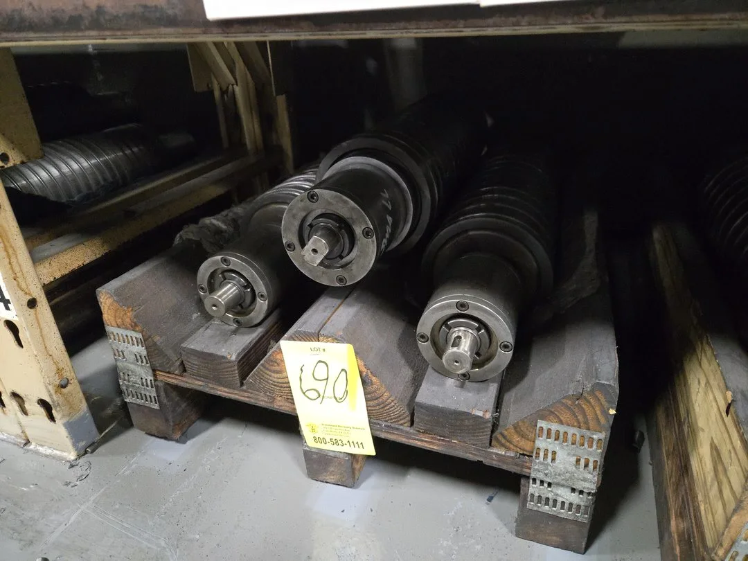 (3) Superfine OD Grind Drum Spindle