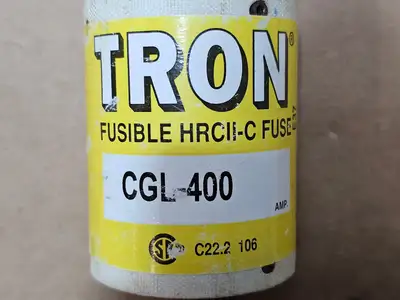 Used COOPER BUSSMAN INC. CGL-400 Misc Electrical & Power Parts British Columbia CA | Lenmark #1439331