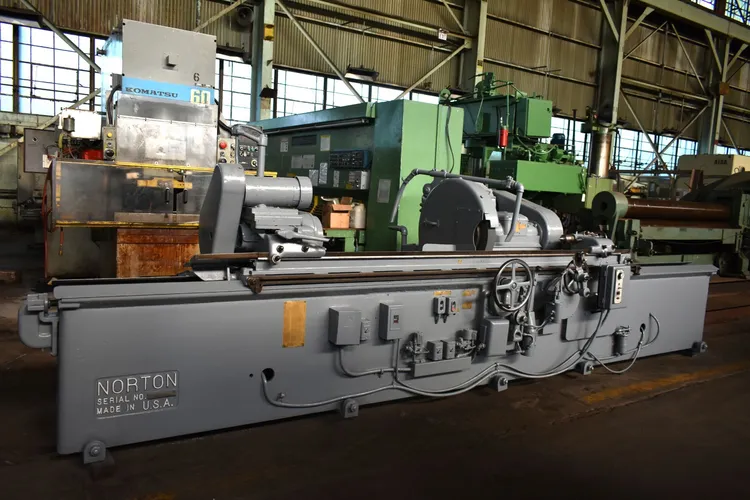 Used NORTON C Cylindrical Grinders Including Plain & Angle Head Ohio US | Mohawk Machinery #324060