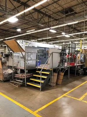1986 Bobst SP 130 ER Die Cutter Blanker