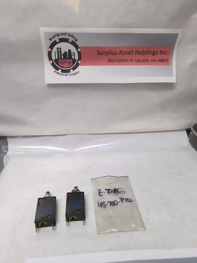 Used ETA 45-700-P10 Circuit Breakers | Surplus Asset Holdings #1189471