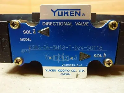 USED YUKEN DSHG-04-3H18-T-D24-50116