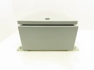 Wiegmann N412121206C Electrical Enclosure 12x12x6" Hinged Door Nema 3R