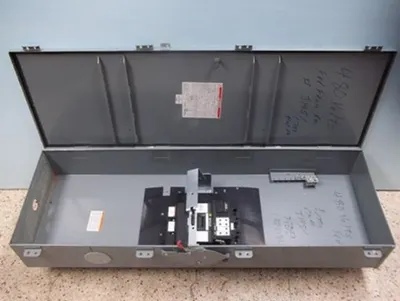 QTY. 1. SQUARE D ENCLOSED CIRCUIT BREAKER. THE BRE...