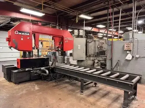 Used 2017 AMADA HFA-700CII Horizontal Band Saws Illinois US | Perfection Global, LLC. #1371138