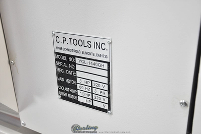 New | in-Stock BIRMINGHAM YCL-1440GH Gap Lathes California US | Sterling Machinery Exchange #1465504