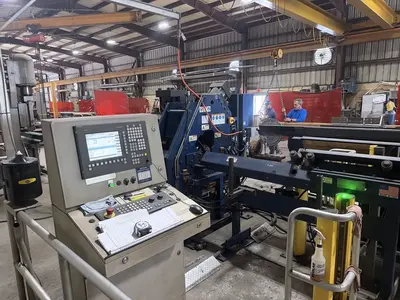 Used 2015 Peddinghaus Ocean Clipper Angle Line Angle Processing Lines Illinois US | Machine Tool Bids #1284097
