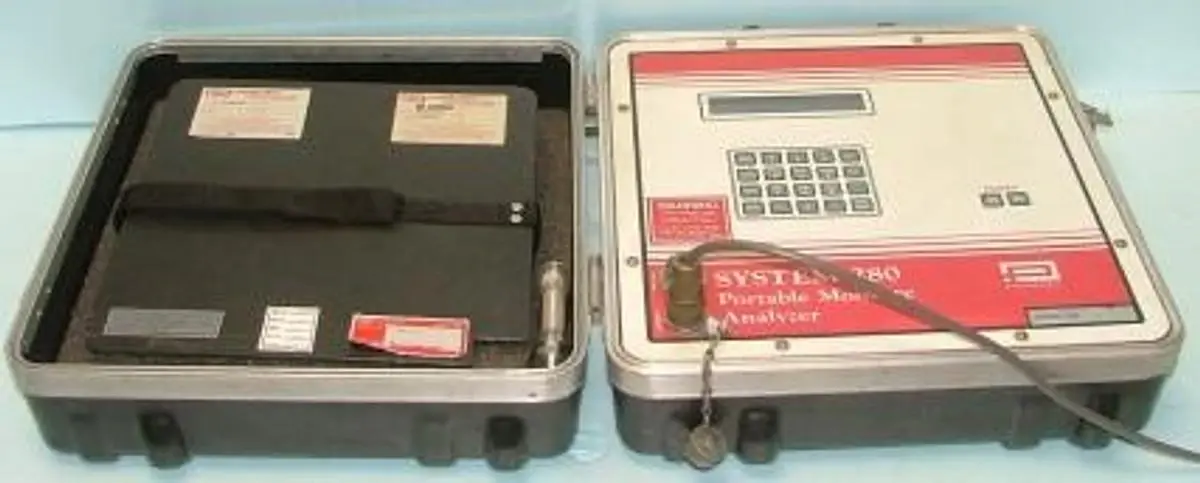 QTY. 1. PANAMETRICS PORTABLE MOISTURE ANALYZER SYS...