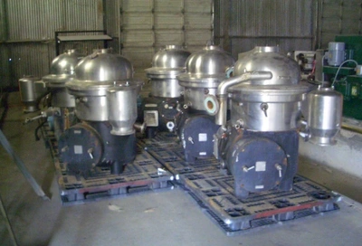 Westfalia SA 40-02-576 separator, 316SS.