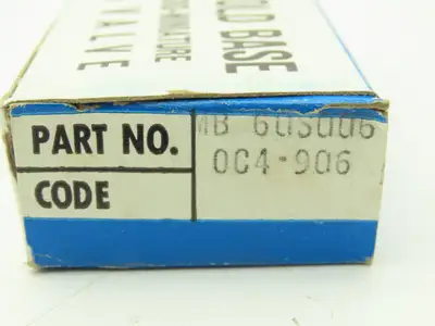 Honeywell Skinner MB60S006 Solenoid Valve Manifold 3-Way 1/8" Port Lot of 4
