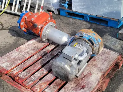10 hp Pump Assembly w/ 6 in. Swing Check & Butterfly Valve