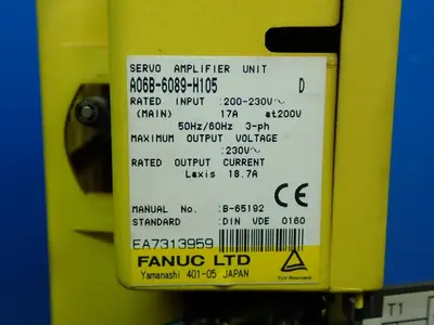 USED FANUC A06B6089H105