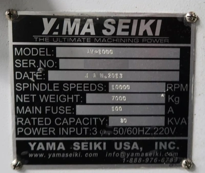 USED 2013 YAMA SEIKI AV 1000