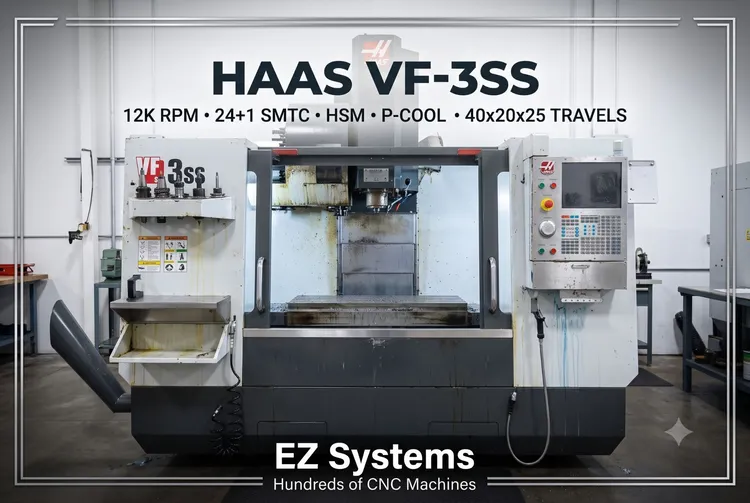 Used 2011 HAAS VF-3SS Vertical Machining Centers California US | [EZ] EZ Systems #1123217