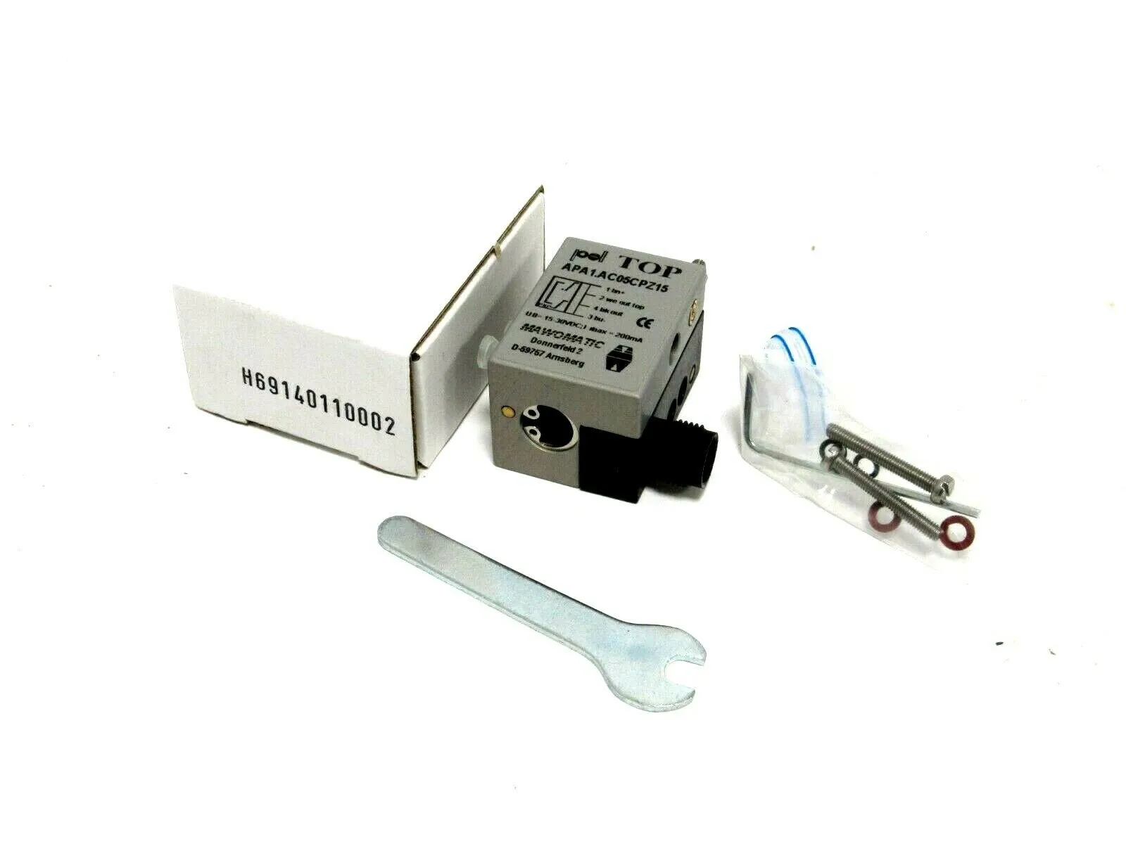 NEW MOWOMATIC APA1.AC05CP-Z15 PNEUMATIC TRANSDUCER APA1AC05CPZ15 H69140110002