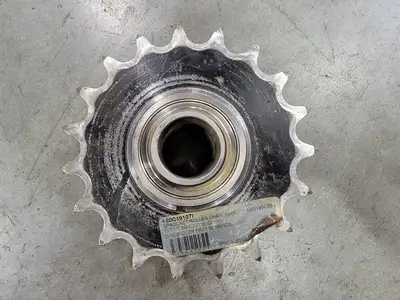 Idler Roller Chain Sprocket 80C19107I, Size 80, 19 Teeth w/ ER23 Bearing