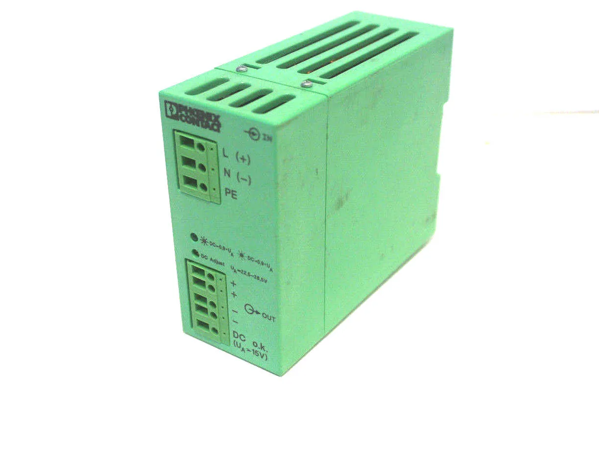 USED PHOENIX CONTACT CM 50-PS-120-230AC/24DC/2,5F POWER SUPPLY CM50PS120230AC24DC25F