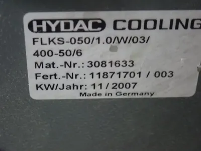 USED 2007 HYDAC FLKS050/1.0/W/03/40050/6