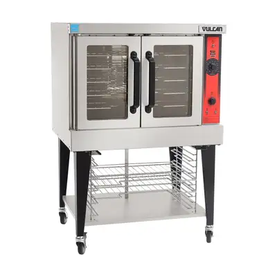 Vulcan VC4GD Single Full Size Liquid Propane Gas Convection Oven - 50,000 BTU