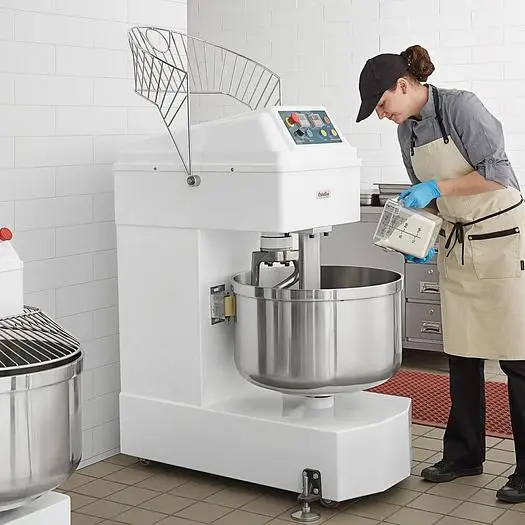 Estella 100 qt - 150 lb. Spiral Dough mixer