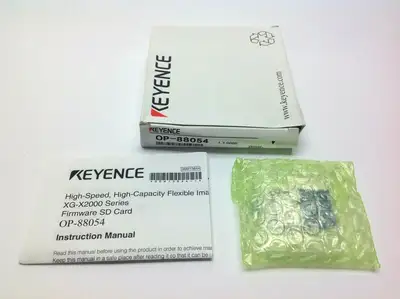 USED KEYENCE 1.3.0000 SD CARD FOR FIRMWARE