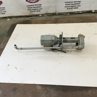 TW JCB22 Industrial Immersion Coolant Three Phase Pump 460V 125W 60Hz IP44