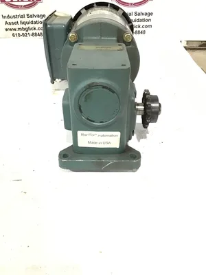 Reliance Electric P14H1448G Three Phase AC Motor with Dodge Tigear Speed Reducer