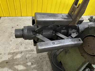 2,000 LBS X 12" LITTELL MODEL #20-12 DOUBLE END PULL OFF UNCOILER COIL REEL: STOCK #23710