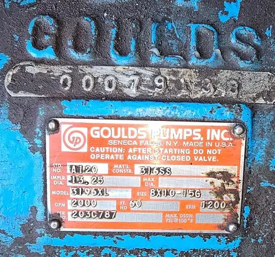 USED 1993 GOULDS 3196XL
