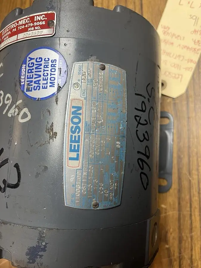 Used LEESON 110051.00 Industrial Controls Ohio US | Surplus Asset Holdings #1242169
