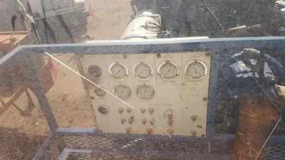 USED 1997 PEERLESS BAKER HUGHES HYDRA FRAC BLENDER TRAILER
