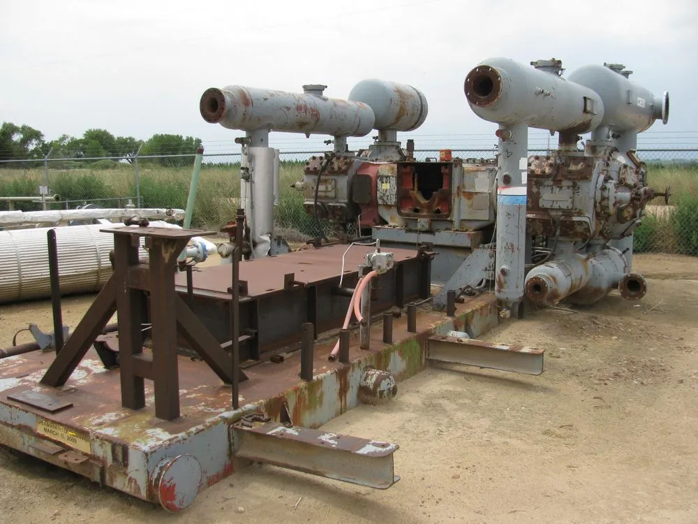 Used Worthington w Cat 399TA OF6SU4 3 Stage 001 Compressor Packages Oklahoma US | Borderless Services #1378231