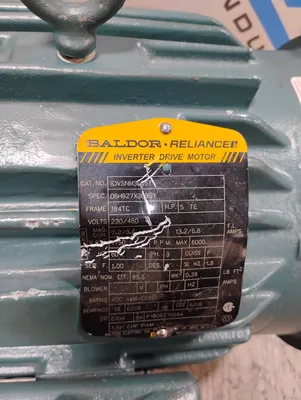BALDOR RELIANCE IDVSNM3665T Motors | ESS Industrial Equipment Sales (7)