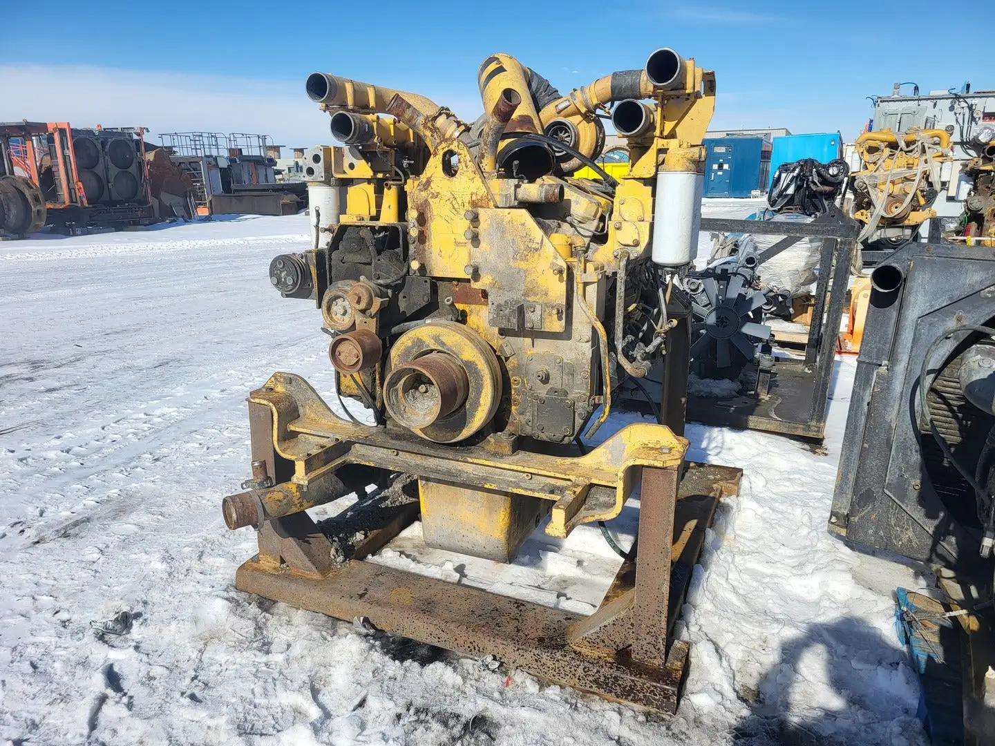 Used KOMATSU SAA12V140ZE-2 Diesel Engines British Columbia CA | Lenmark #836648