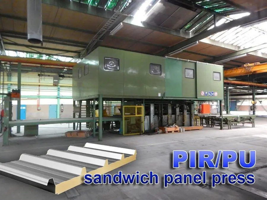 USED WEMHÖRNER VSF 600 TON SANDWICH PANELPRESS