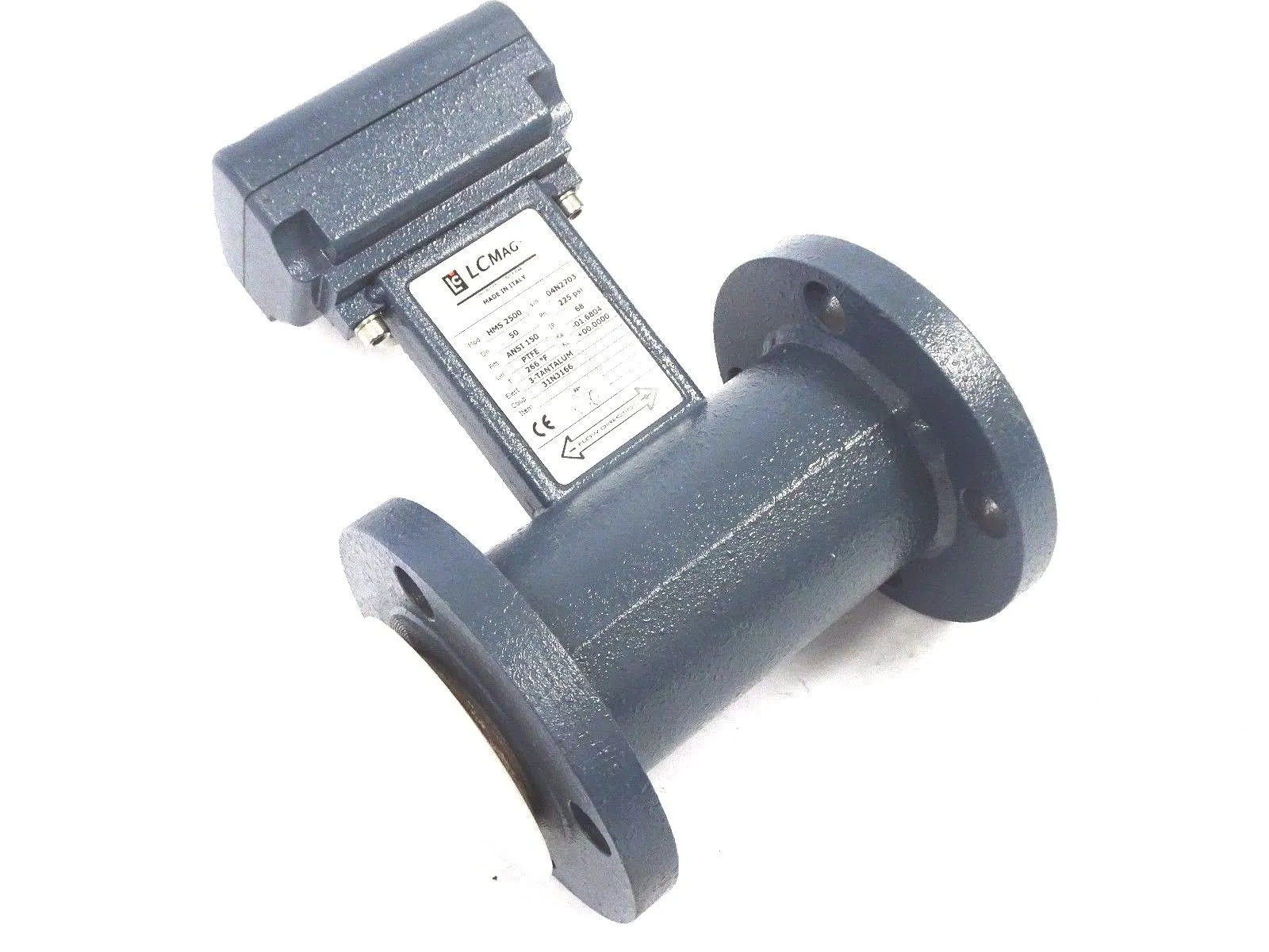NEW LIQUID CONTROLS HMS-2500 225 PSI LCMAG METER HMS2500