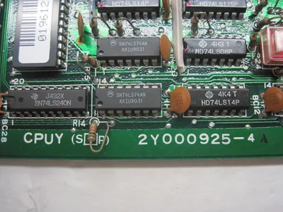USED HITACHI 2Y000925-4 PC BOARD CPUY 2Y0009254