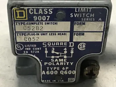 USED SQUARE D 9007-C52B2