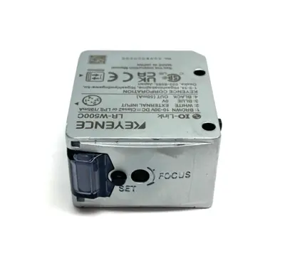 USED KEYENCE FULL-SPECTRUM SELF-CONTAINED SENSOR, M12 4-PIN