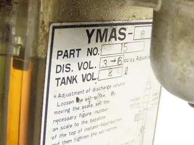 Showa YMAS-6 Automatic Oil Lubricator Pump Machine Oiler 2L Tank 220V LF01-50N