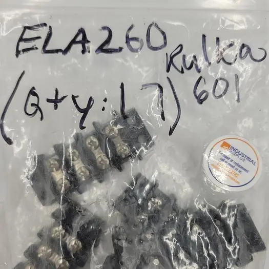New | in-Stock KULKA KULKA ELA260 / 601 GP SERIES DOUBLE ROW BARRIER TERMINAL BLOCKS Terminal Blocks | ND Industrial Surplus #1225898