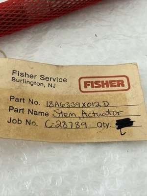 NEW FISHER 18A6339X012 D